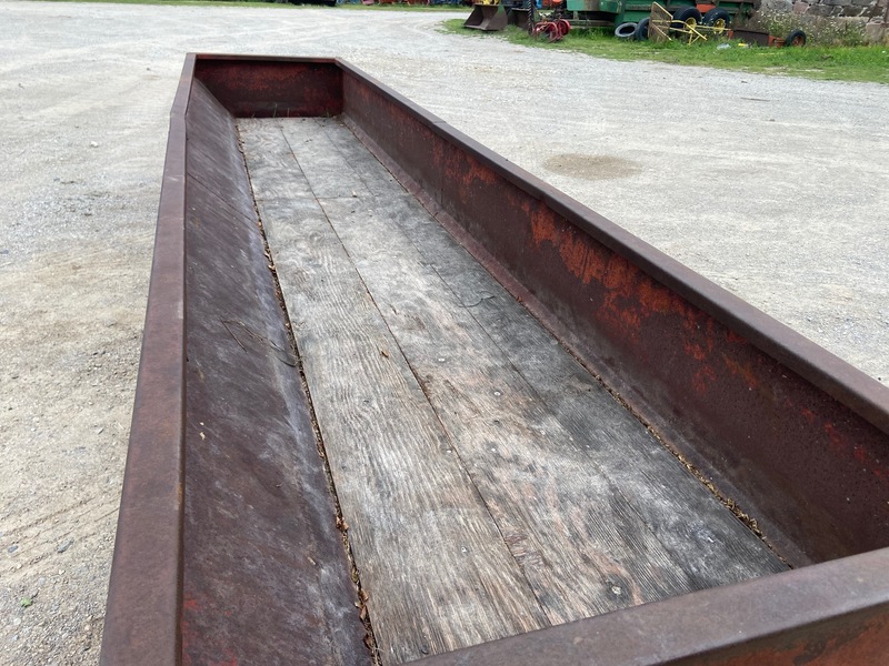 Hay/Forage/Livestock  Mineral Feeder - 14' x 3' Photo